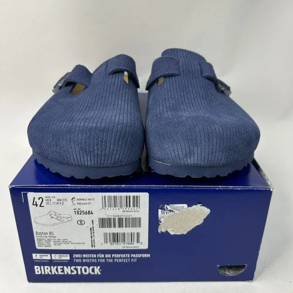 Birkenstock Boston “Corduroy Indigo” 2024 - Picture 2 of 4